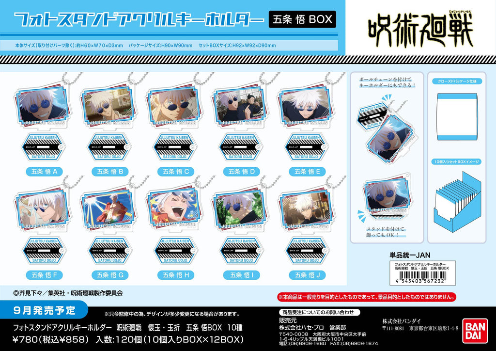 BOX販売]フォトスタンドアクリルキーホルダー 呪術廻戦 懐玉・玉