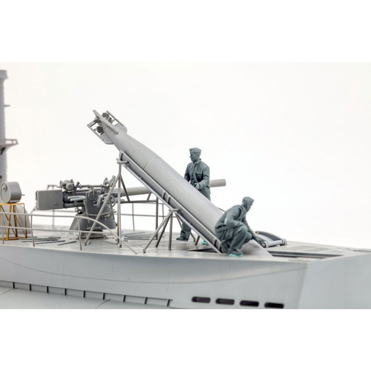 1/35ドイツの潜水艦乗組員と指揮官 レジンキット未塗装。成型色 1/35ドイツの潜水艦乗組員と指揮官 レジンキット未塗装。成型色