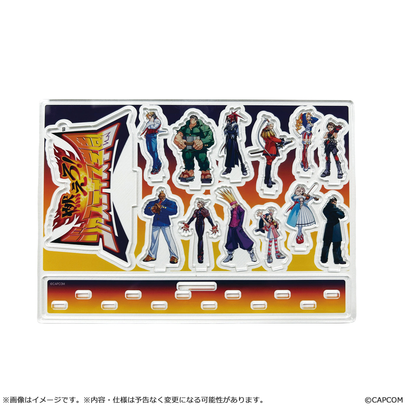 燃えろ！ジャスティス学園 キャラクターアクリルスタンド Bセット