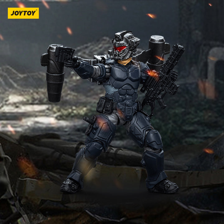 ハードコア・コールドプレイ アミービルダー プロモーションパックフィギュア26 ジェットパックマーセナリー 1/18スケール