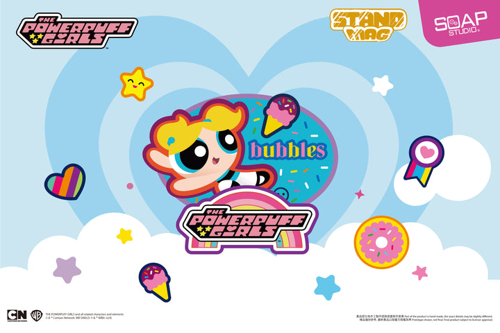 (単品販売)パワーパフガールズ スタンディングマグネットバッジ ブラインドボックス