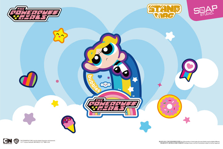 (単品販売)パワーパフガールズ スタンディングマグネットバッジ ブラインドボックス