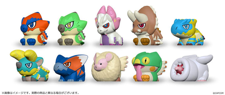 [BOX販売]CFB フィンガーパペット モンスターハンター Vol.1 -10個入りBOX-