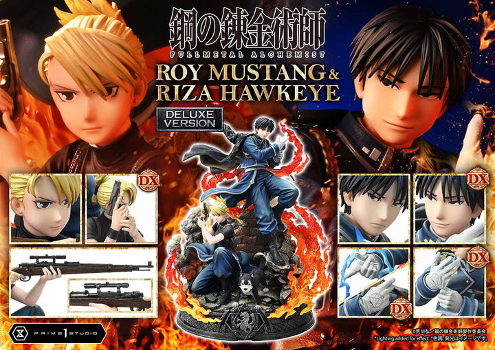 コンセプトマスターライン ロイ・マスタング & リザ・ホークアイ DX版 1/6スケール