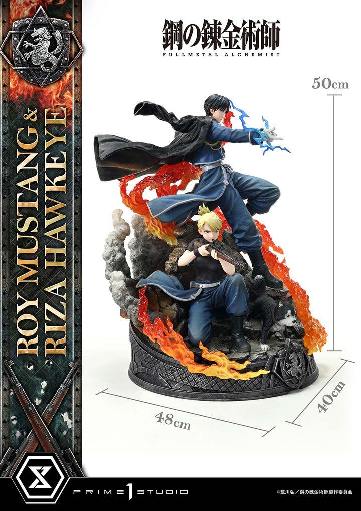 コンセプトマスターライン ロイ・マスタング & リザ・ホークアイ DX版 1/6スケール