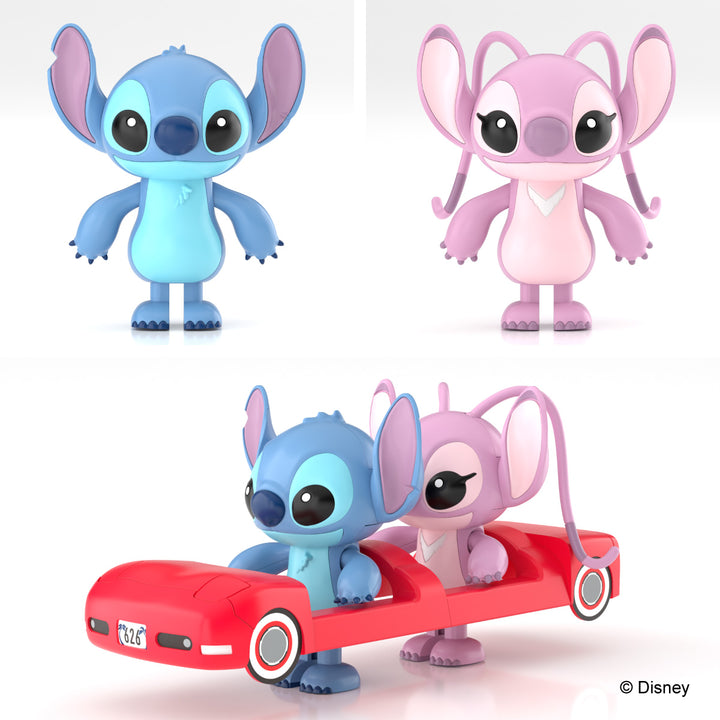 楽プラ トコトコ ディズニー キャラクター スティッチ＆エンジェル