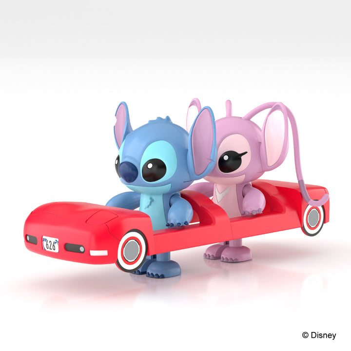 楽プラ トコトコ ディズニー キャラクター スティッチ＆エンジェル