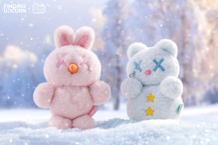 (単品販売)ShinWoo 暖かい熊ハグシリーズ ぬいくるみブラインドボックス 6個入り