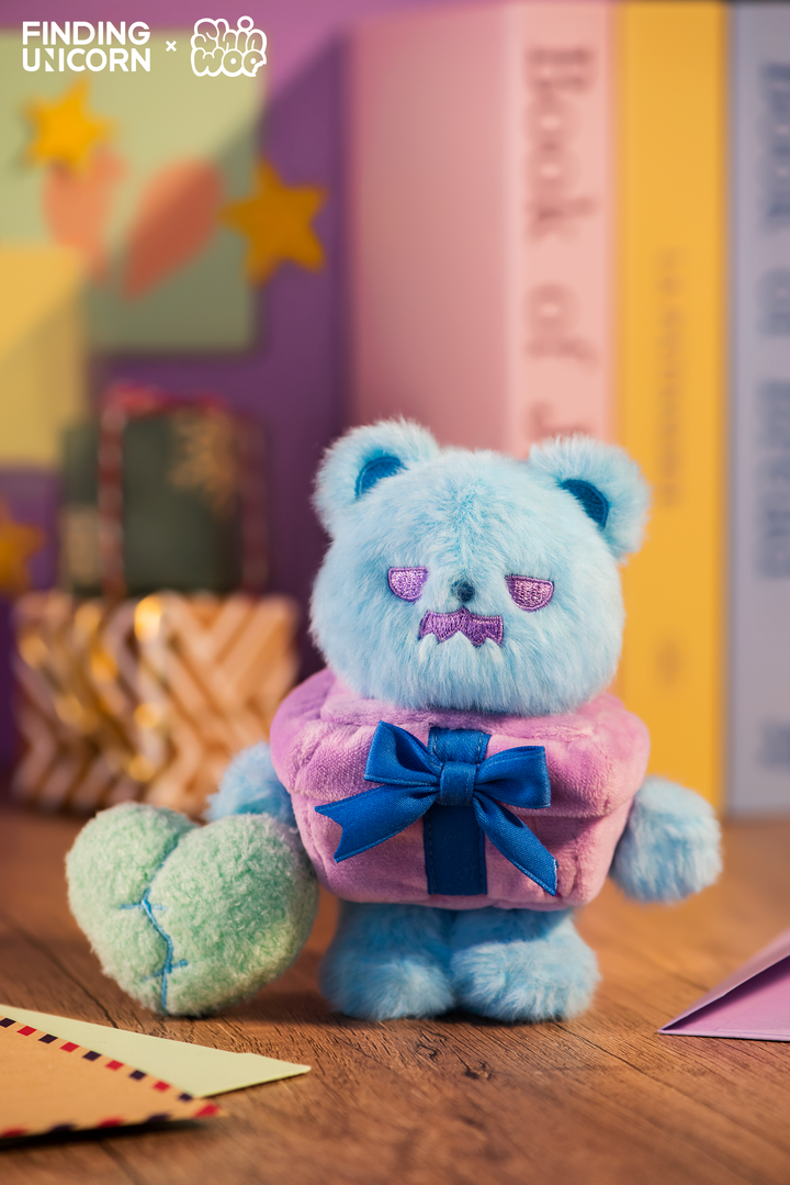 (単品販売)ShinWoo 暖かい熊ハグシリーズ ぬいくるみブラインドボックス 6個入り