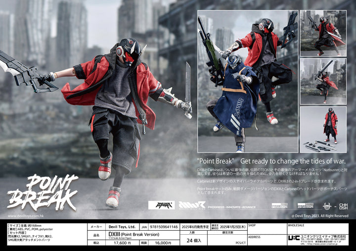 DXIII(Point Break Version)  Action Figure 1/12スケール