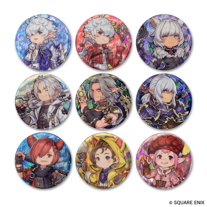 [BOX販売]ファイナルファンタジーXIV キャラクター缶バッジ -9個入りBOX-