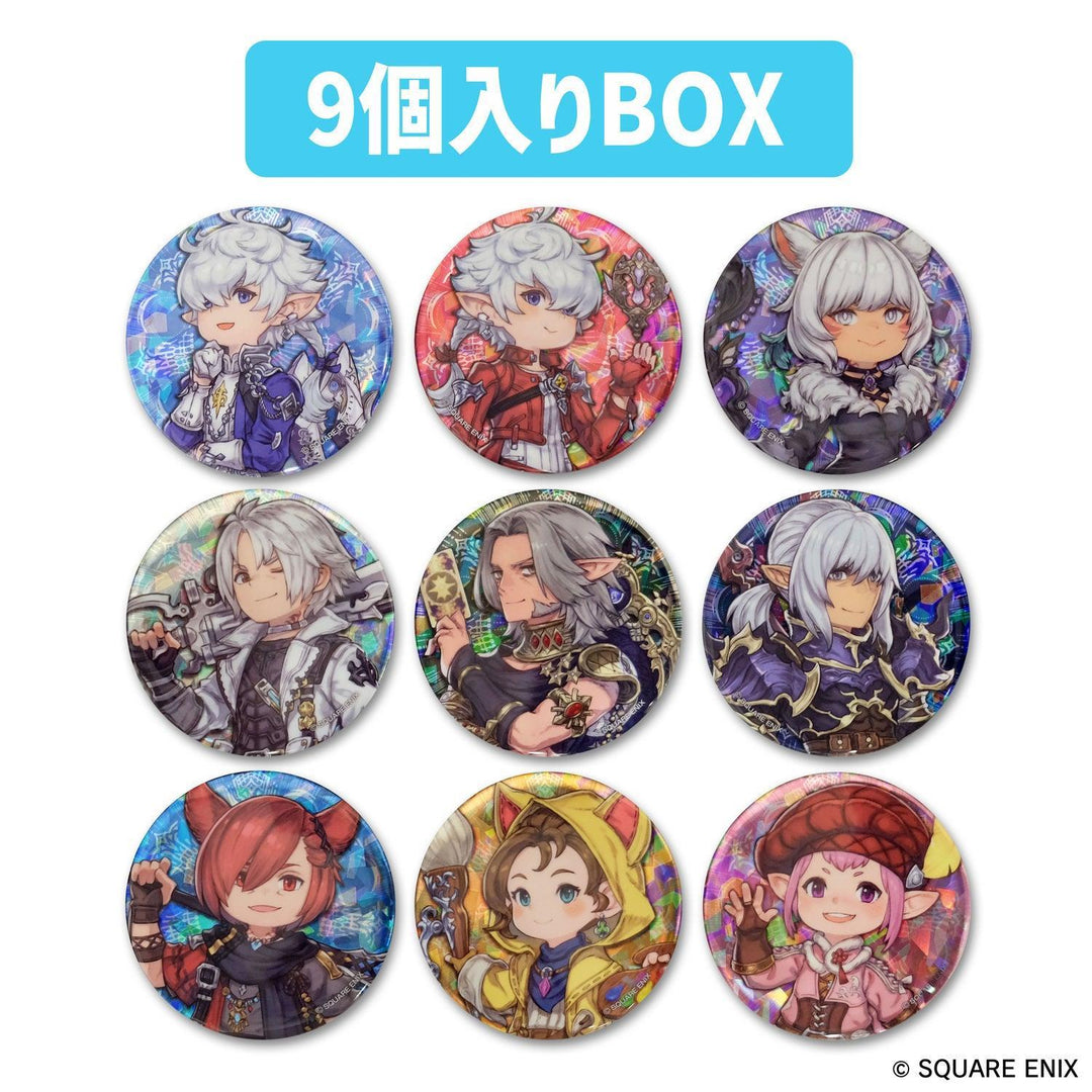 [BOX販売]ファイナルファンタジーXIV キャラクター缶バッジ -9個入りBOX-