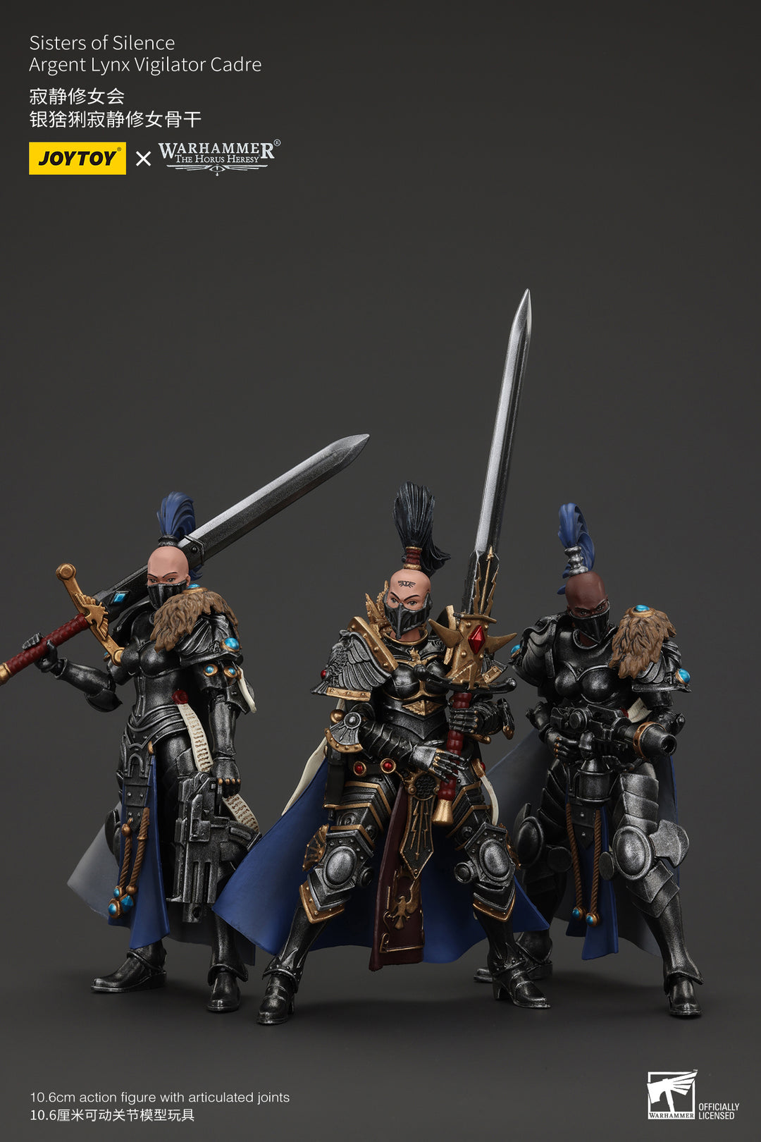 沈黙の姉妹団 ナイトコマンダー ジェネティア・クロール 1/18スケール