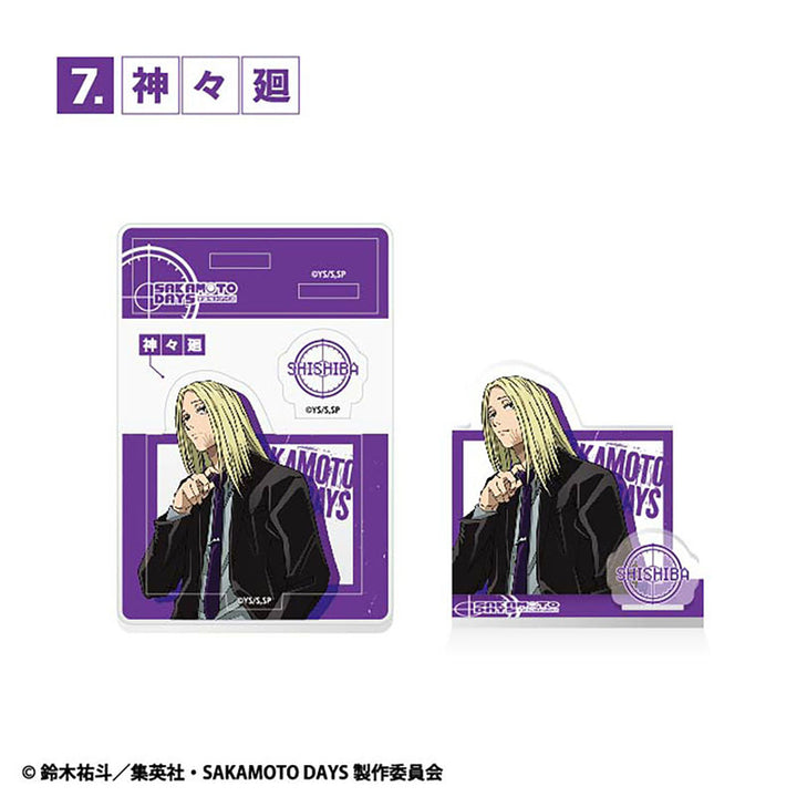 [BOX販売]SAKAMOTO DAYS 2ピースアクリルスタンド -20個入りBOX-