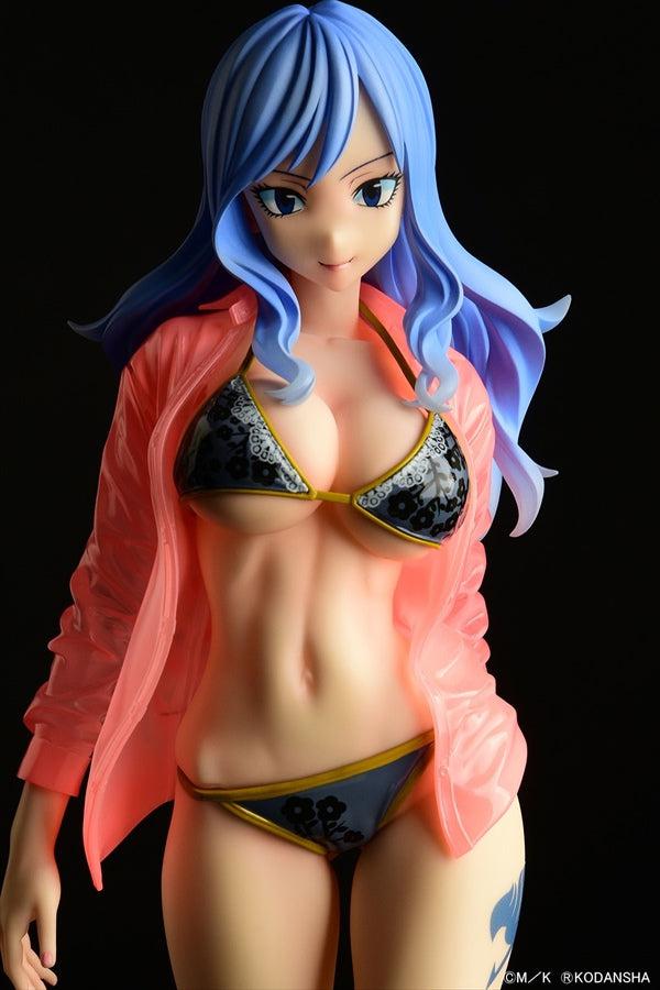 ジュビア・ロクサーGravure_Style『黒ビキニ！！』濡れ透け