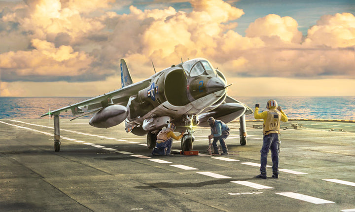 【再販】1/72 アメリカ海兵隊 AV-8A ハリアー