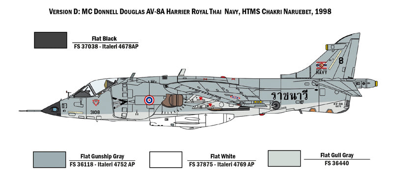 【再販】1/72 アメリカ海兵隊 AV-8A ハリアー