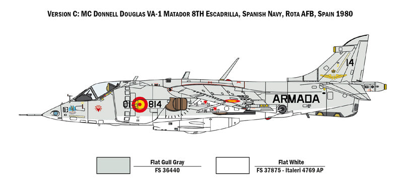 【再販】1/72 アメリカ海兵隊 AV-8A ハリアー