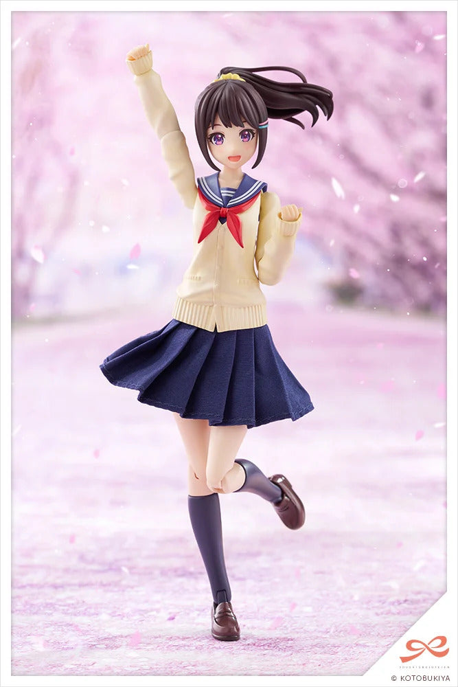 創彩少女庭園 きるプラ 結城 まどか【桃桜高校・冬服】 1/10スケール