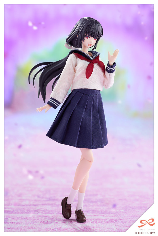創彩少女庭園 きるプラ 薬師寺 久遠【桃桜高校・制服】 1/10スケール