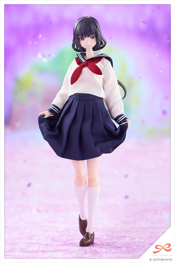 創彩少女庭園 きるプラ 薬師寺 久遠【桃桜高校・制服】 1/10スケール