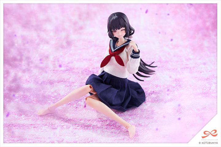 創彩少女庭園 きるプラ 薬師寺 久遠【桃桜高校・制服】 1/10スケール