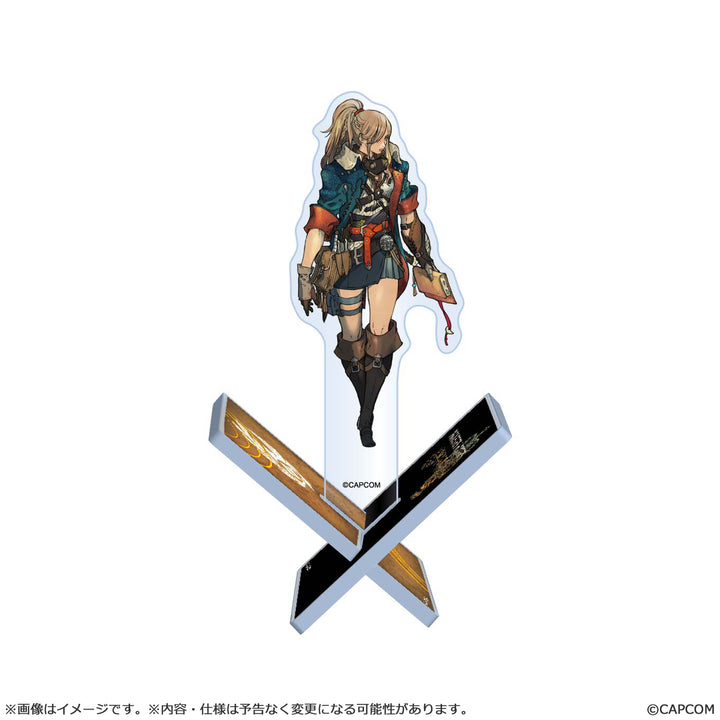 バッテンアクリルスタンド モンスターハンターワイルズ 女性ハンター