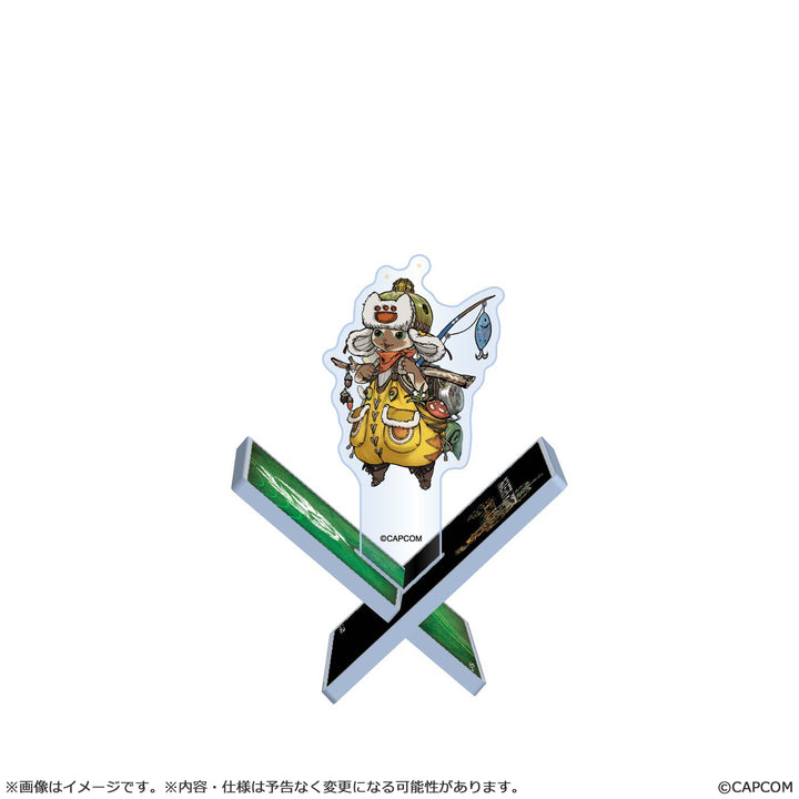 バッテンアクリルスタンド モンスターハンターワイルズ オトモアイルー