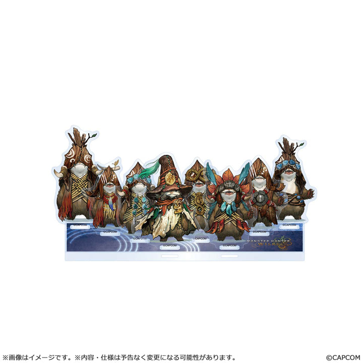 モンスターハンターワイルズ アクリルスタンド ルロウセット