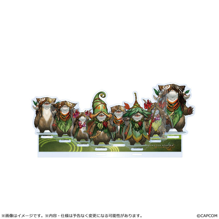 モンスターハンターワイルズ アクリルスタンド ハミボウシセット