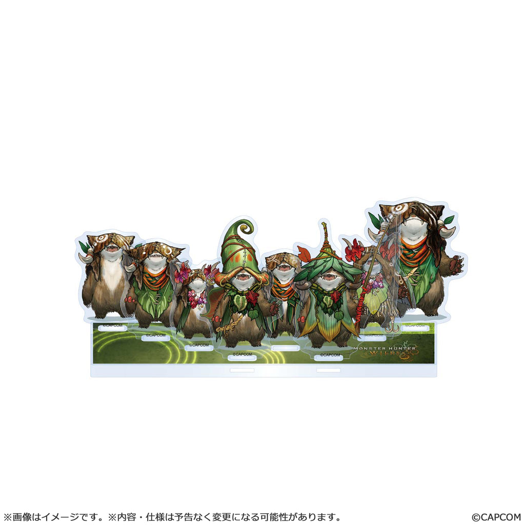 モンスターハンターワイルズ アクリルスタンド ハミボウシセット