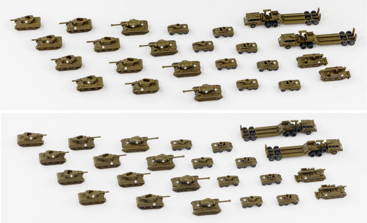 1/700 WWII アメリカ軍用車両セット 2 メタル製 DUKW 353 水陸両用車 2両付き