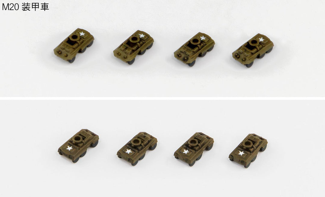 1/700 WWII アメリカ軍用車両セット 2 メタル製 DUKW 353 水陸両用車 2両付き