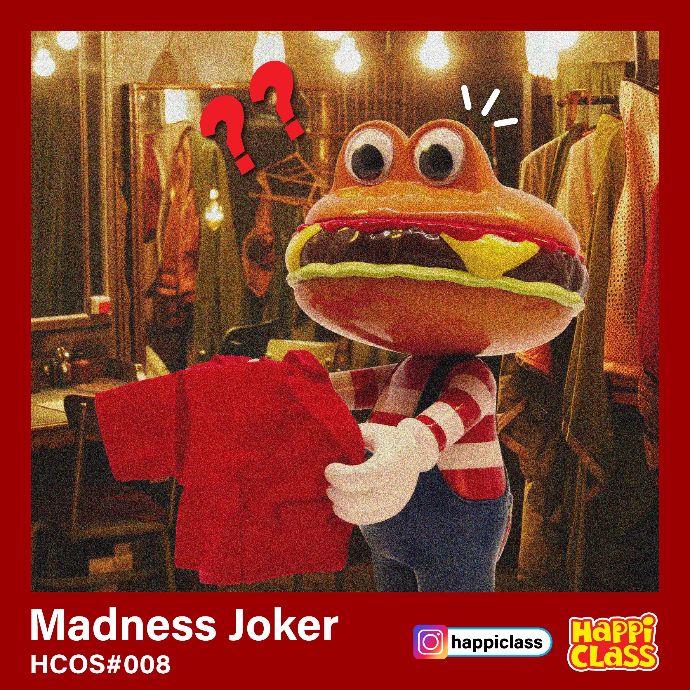 バーガー君のコスプレ－マッドネスジョーカー – SOOTANG HOBBY