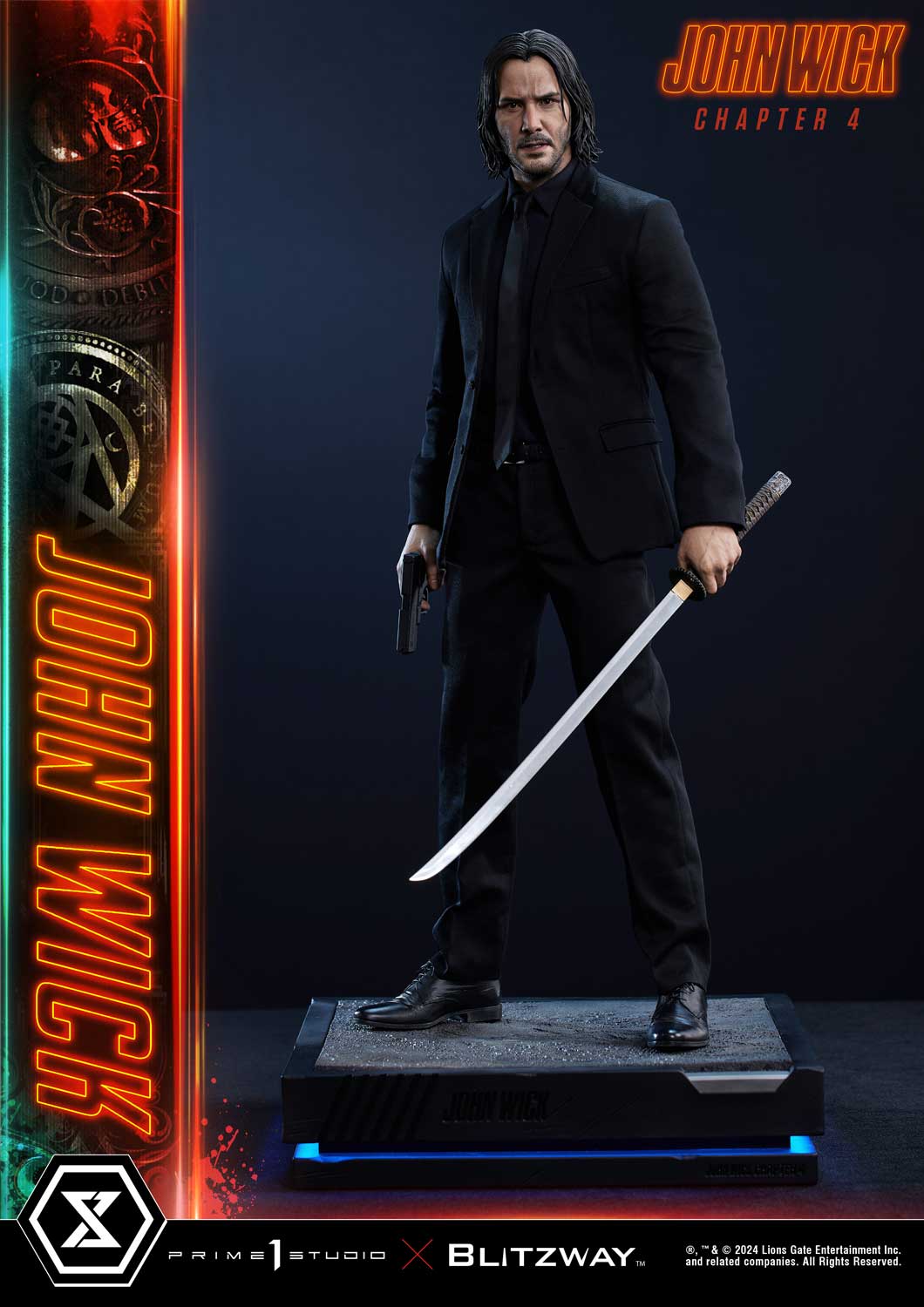 本日まで出品海外製　ジョン・ウィック　1/12 フィギュア Manipple 1/12 ジョン・ウィック John Wick アクション