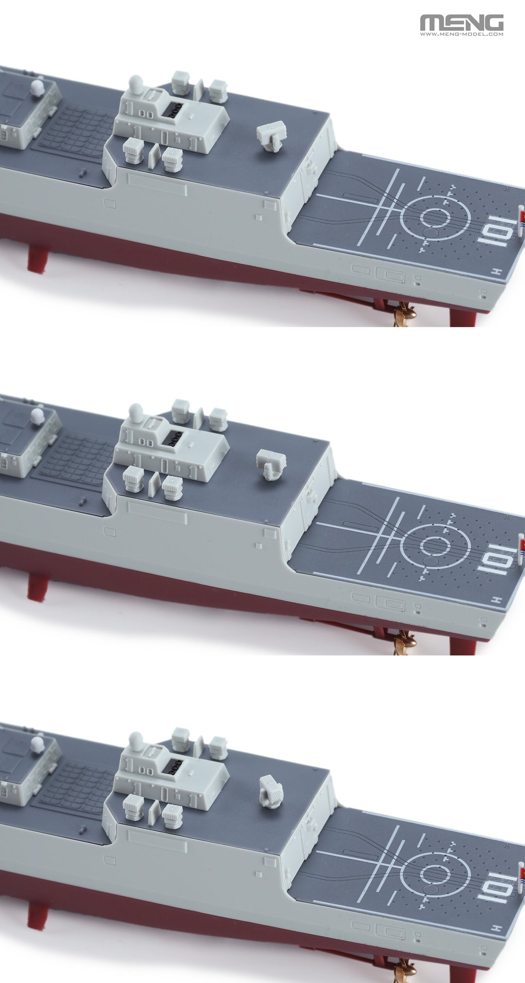 1/700 PS-009s 中国055型 ミサイル駆逐艦 (Pre-colored Edition)