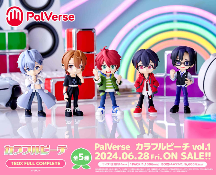 【再販】[BOX販売]PalVerse カラフルピーチ vol.1 -6個入りBOX-