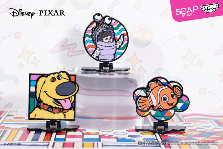 (単品販売)ディズニーピクサー スタンディングマグネットバッジ ブラインドボックス