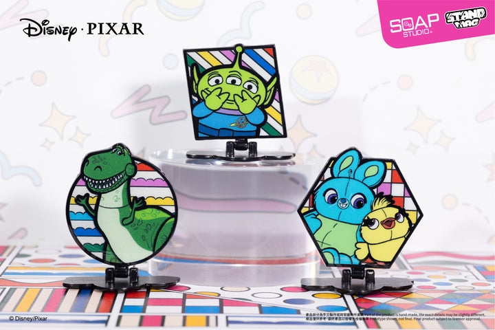 (単品販売)ディズニーピクサー スタンディングマグネットバッジ ブラインドボックス