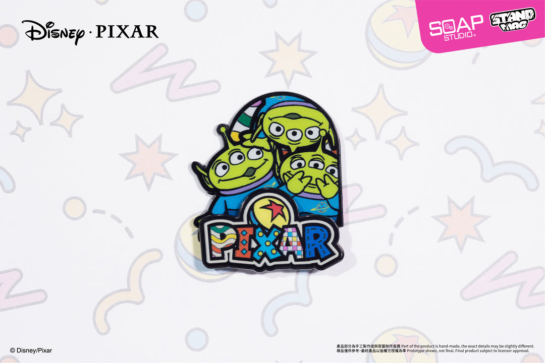 (単品販売)ディズニーピクサー スタンディングマグネットバッジ ブラインドボックス