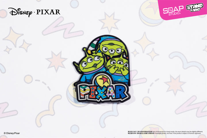 (単品販売)ディズニーピクサー スタンディングマグネットバッジ ブラインドボックス