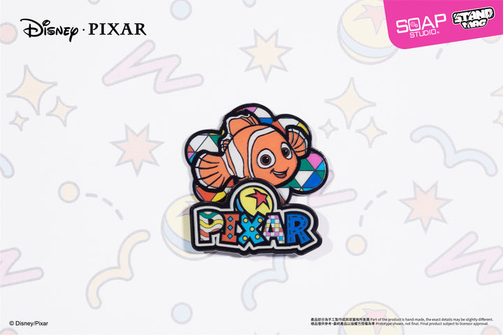 (単品販売)ディズニーピクサー スタンディングマグネットバッジ ブラインドボックス