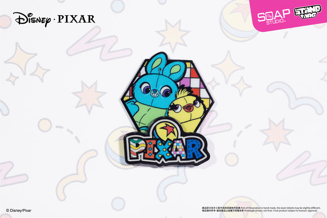 (単品販売)ディズニーピクサー スタンディングマグネットバッジ ブラインドボックス