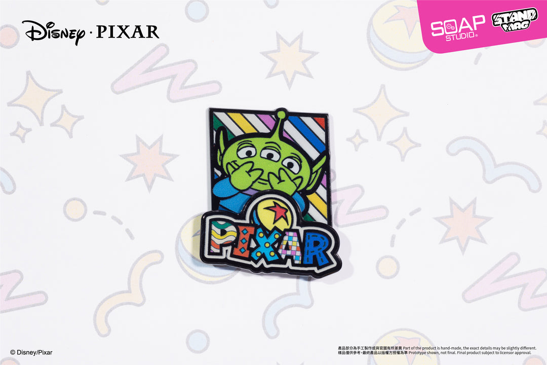 (単品販売)ディズニーピクサー スタンディングマグネットバッジ ブラインドボックス
