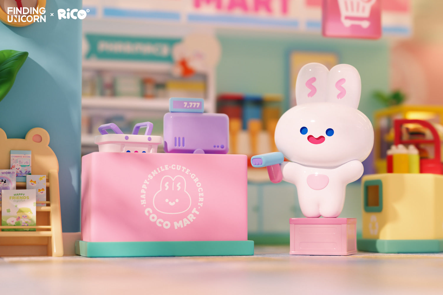 単品販売)RICOようこそ!ココマートシリーズ・ブラインドボックス 9個