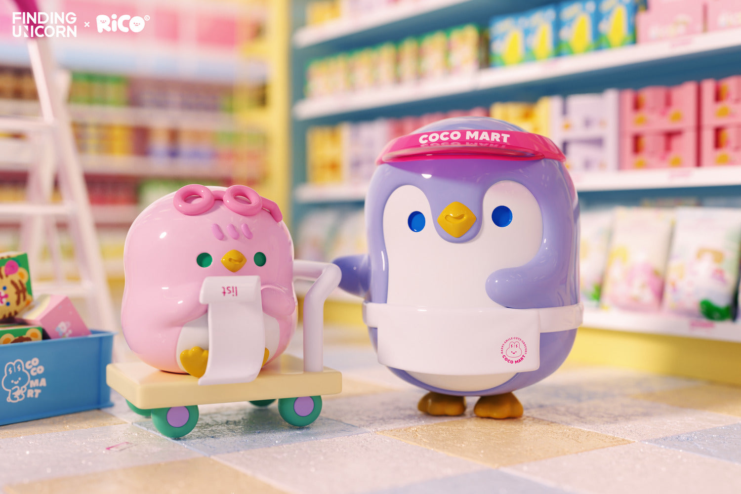 単品販売)RICOようこそ!ココマートシリーズ・ブラインドボックス 9個