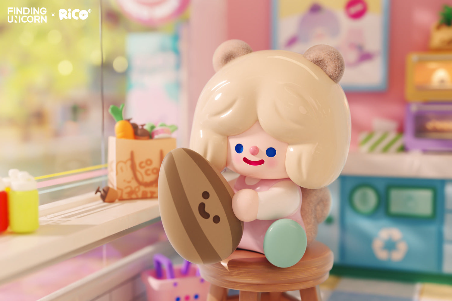 単品販売)RICOようこそ!ココマートシリーズ・ブラインドボックス 9個