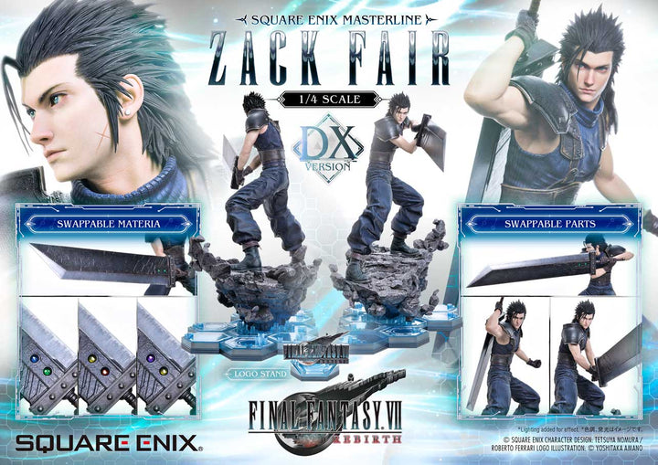 スクウェア・エニックスマスターライン Zack Fair DX Ver 1/4スケール