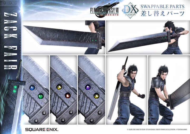 スクウェア・エニックスマスターライン Zack Fair DX Ver 1/4スケール