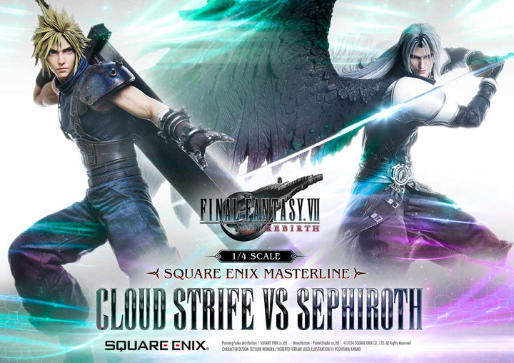 スクウェア・エニックスマスターライン クラウド・ストライフ VS セフィロス 1/4スケール